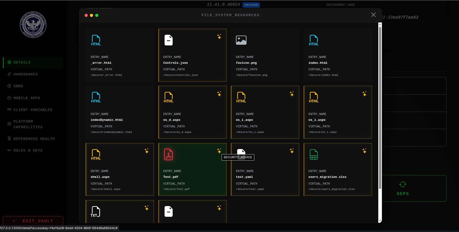 Analyzer Screen 4
